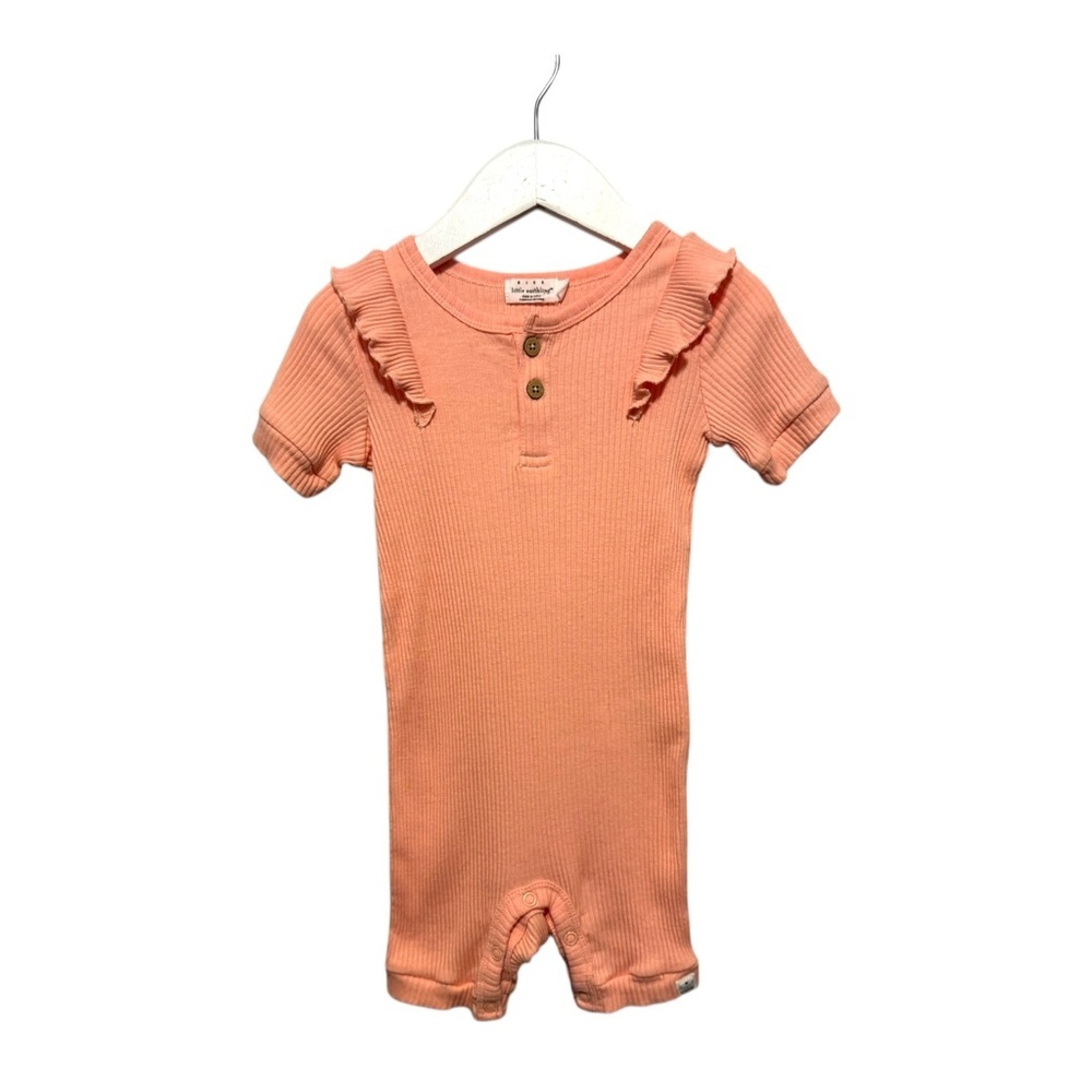 ⭐️ 5/$30 Rise Little Earthling Ribbed Romper size 18-24 Months